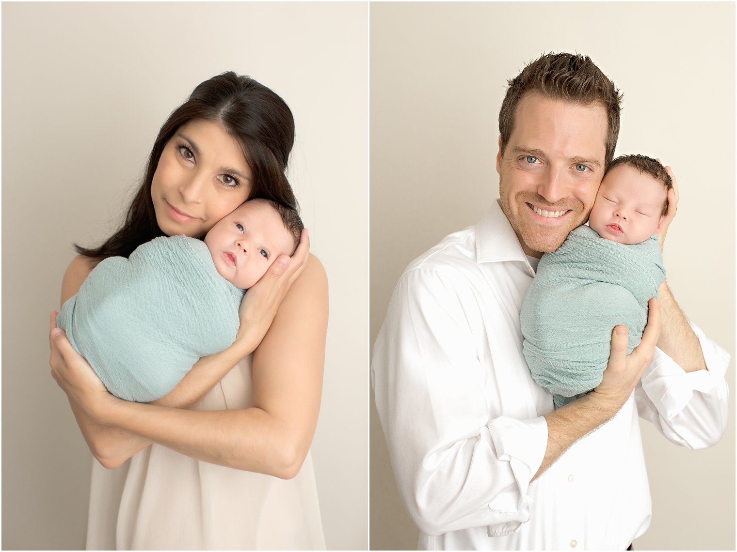 Parents and baby photo by Toms River NJ Newborn Photographer