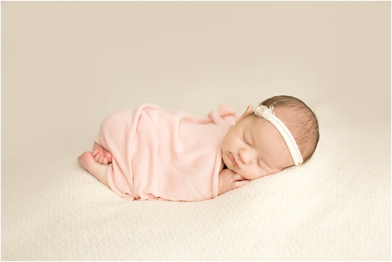 Pretty in Pink Newborn Session by Idalia Photography