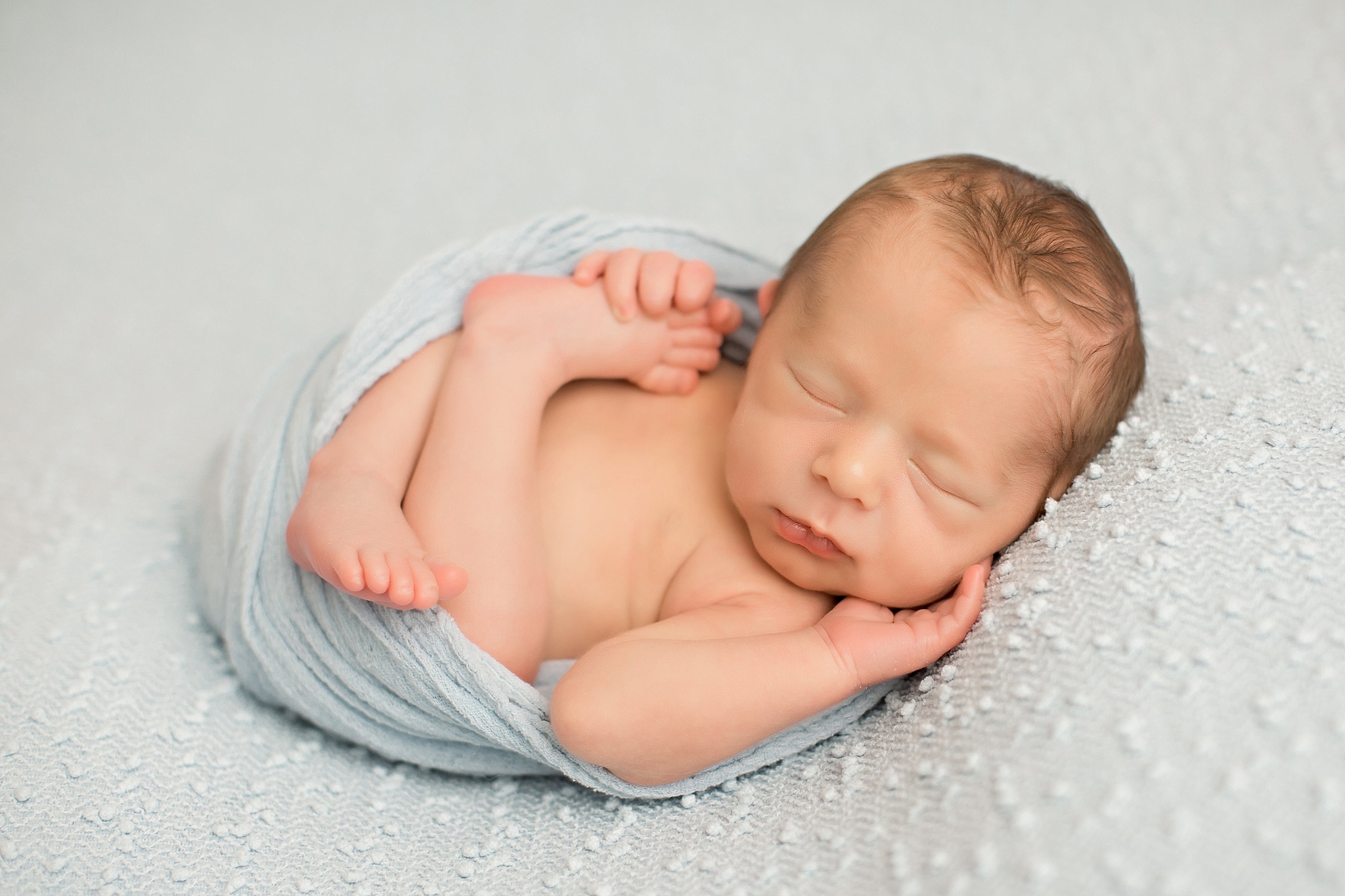 baby boy sleeping newborn photographer NJ 