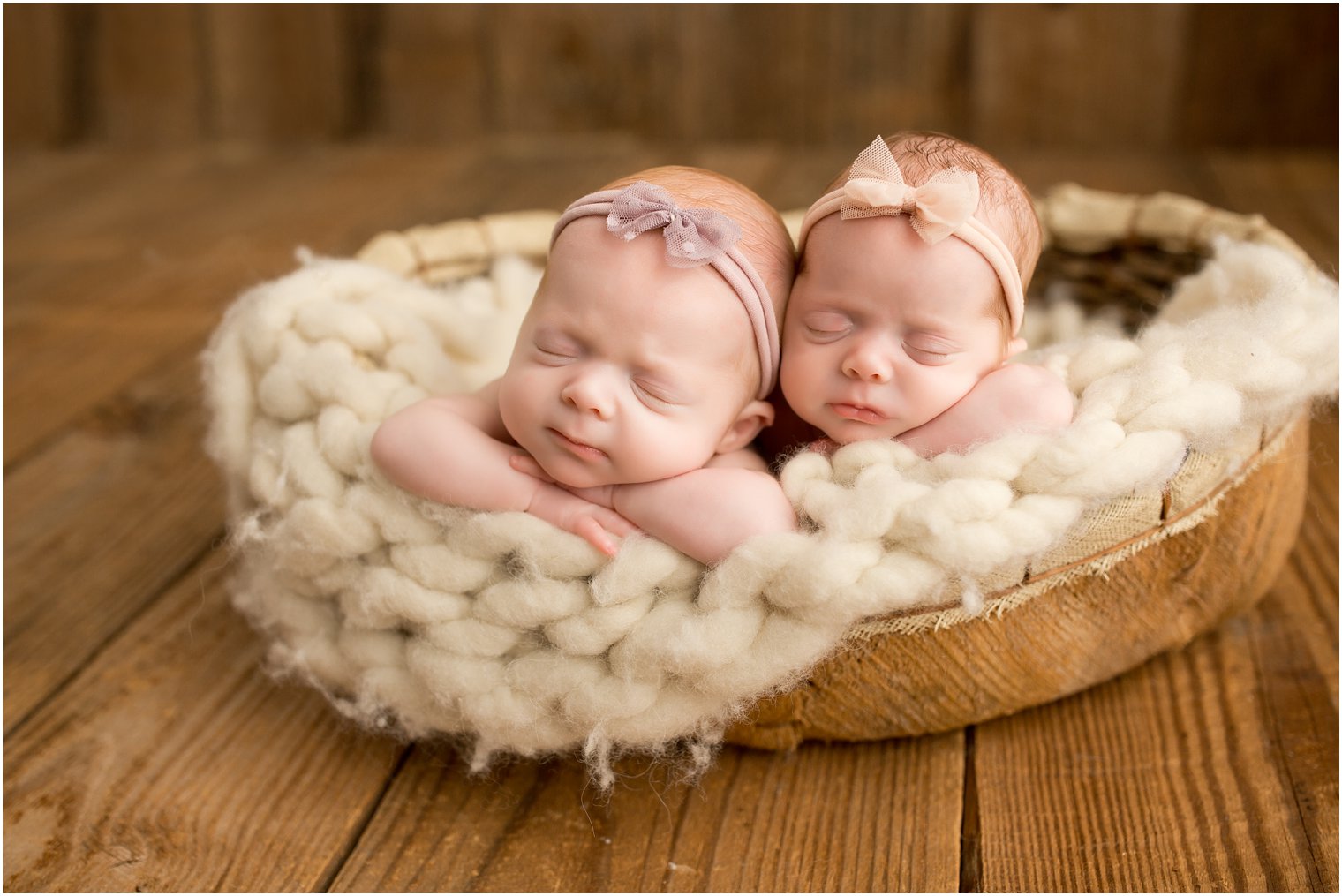 newborn triplet sisters