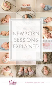 6 Types of Newborn Sessions Explained | NJ Newborn Photographer Idalia Photography