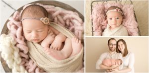 Pretty in Pink Newborn Session in Howell NJ | Baby Hattie