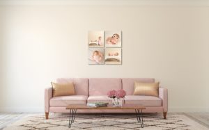 wall-art-inspiration-pink-couch-four-canvases