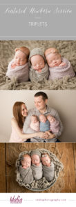 Triplets Newborn Session by NJ Newborn Photographer Idalia Photography