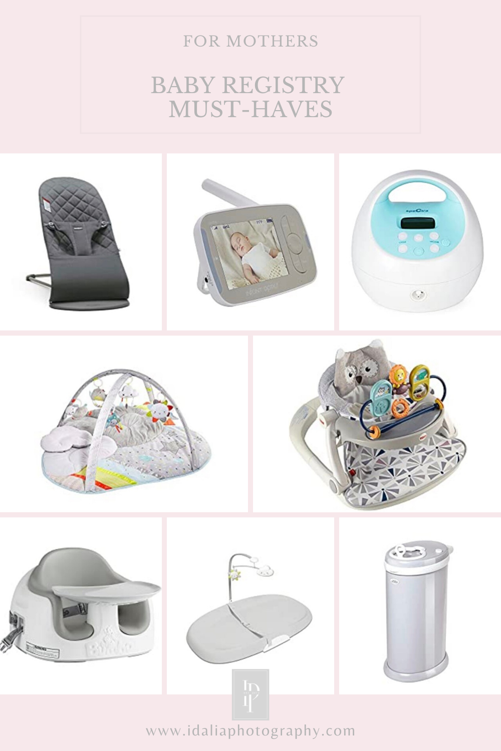 Baby Registry Must-Haves by Idalia Photography